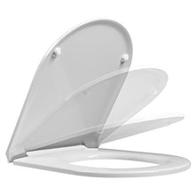 Carica l&#39;immagine nel visualizzatore di Gallery, Sì Dolomite Clodia CS Sedile Copriwater Dedicato, Slow Close, Bianco - Ilgrandebazar