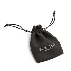 SOKOLOV Jewelry Spilla Glitter in Argento Elegante con Corindone Rosso e... - Ilgrandebazar