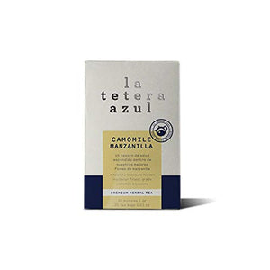 LA TETERA AZUL Infuso di camomilla. Infusione digestiva e rilascio gas....