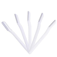 Carica l&#39;immagine nel visualizzatore di Gallery, Sopracciglia Rasoio Miss Gorgeous Epilatore da Donna e Uomo, Bianca 5 Pezzi