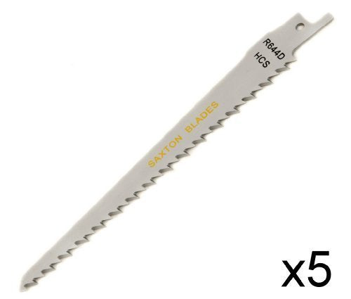 5 x lame Saxton 150 mm ricambi sega a sciabola legno R644D per Bosch... - Ilgrandebazar