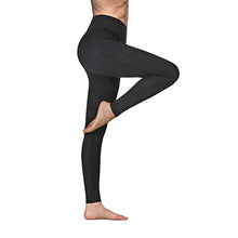 Carica l&#39;immagine nel visualizzatore di Gallery, Vimbloom Leggings Fitness Donna Vita Alta Yoga Palestra Leggins S, Nero - Ilgrandebazar