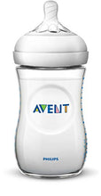 Carica l'immagine nel visualizzatore di Gallery, Philips SCF033/17 Avent Biberon Natural Anti-Colica, 260 260 ml, Trasparente