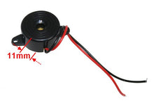 Carica l&#39;immagine nel visualizzatore di Gallery, Aerzetix - Buzzer piezoelettrico per circuito stampato cicalino 6/12 / 24 V. - Ilgrandebazar