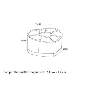 Sprießen Rossetti Organizer Porta Trucchi Cosmetici Contenitore, Scatola... - Ilgrandebazar