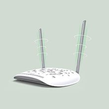 Carica l&#39;immagine nel visualizzatore di Gallery, TP-Link TD-W8961N Modem Router ADSL2+, Wireless N300 Mbps, 4 Porte Fast...