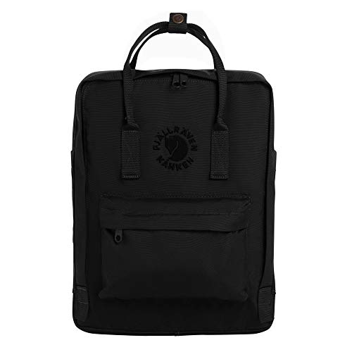 Fjallraven Re-Kånken, Zaino Unisex Taglia Unica (38 x 27 x 13 cm), Black