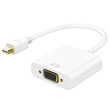 Carica l'immagine nel visualizzatore di Gallery, TOPELEK Mini Displayport/Thunderbolt a VGA Placcato Oro Cavo Thunderbolt...