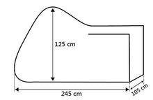 Carica l&#39;immagine nel visualizzatore di Gallery, Copertura Premium per motocicletta creata in 190T XXL (245 x 105 x 125cm) - Ilgrandebazar