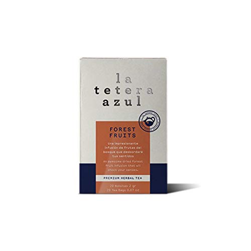 LA TETERA AZUL Frutti di bosco rosso infusi. Rosa canina, fiori ibisco e...