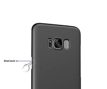 Carica l&#39;immagine nel visualizzatore di Gallery, EIISSION Samsung Galaxy S8 (5.8&quot;) Custodia, Ultra Sottile Che Cade Nero - Ilgrandebazar
