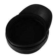 Carica l&#39;immagine nel visualizzatore di Gallery, GEMVIE Donna Cappello con Visiera Berretto da PU Pelle Retro Classico Nero