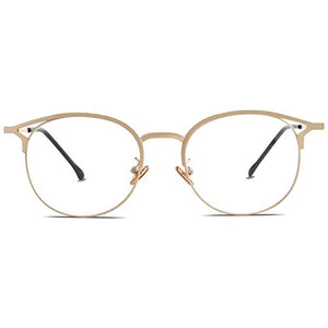 Cat Eye Occhiali Da Vista Con Bordo Oro SOJOS Montatura Occhiali