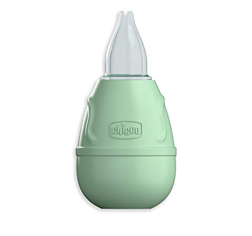 Chicco 00004923000000 Aspiratore Nasale a Pompetta PhysioClean, 0m+, Verde