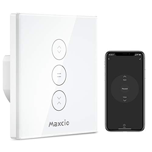 Maxcio Interruttore da Parete per Motore Tapparelle Elettriche, Su-giù - Ilgrandebazar