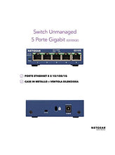 Carica l&#39;immagine nel visualizzatore di Gallery, Netgear GS105GE Switch Ethernet 5 porte Gigabit, switch Unmanaged,...