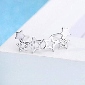 Iyé Biyé Jewels - Orecchini a forma di stella, da donna, ragazza, con... - Ilgrandebazar