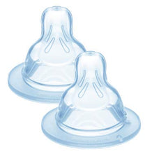 Carica l&#39;immagine nel visualizzatore di Gallery, MAM Teat Set Size 2-3, 2 Tettarelle silicone per 2+ mesi e 2 4+ mesi,... - Ilgrandebazar