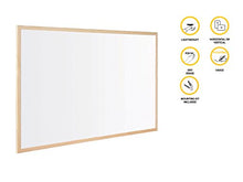 Carica l&#39;immagine nel visualizzatore di Gallery, Bi-Office MP07001010 Budget - Lavagna con Cornice In Legno, 900 900 x 600 mm - Ilgrandebazar