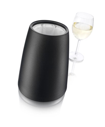 Raffreddatore per bottiglie di vino e cava con gel di colore nero Raffreddatore per bottiglie di vino e cava con gel di colore nero