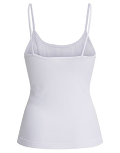 UnsichtBra Pacco da 3 Canottiera Donna in Microfibra con XXL-3XL, 3 X Bianco - Ilgrandebazar