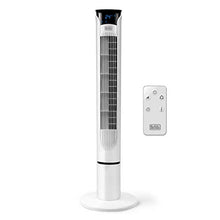 Carica l&#39;immagine nel visualizzatore di Gallery, BLACK+DECKER BXEFT49E Ventilatore a Torre Digitale Oscillante, 109 cm, Bianco