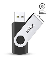 Carica l'immagine nel visualizzatore di Gallery, Netac 64G Chiavetta USB 3.0，Rotazione a 360 ° Pen Drive，USB 64 GB, 3.0