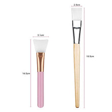 Carica l&#39;immagine nel visualizzatore di Gallery, Lictin Pennello Maschera Viso - 2 Spazzola + 1 Bella Fascia bianco