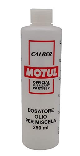 Motul Misurino Dosatore olio per miscela 250 ml con tappo, scala graduata e...