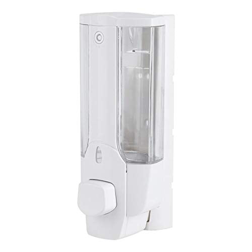 Dispenser di Sapone da Parete, 350ml Cucina Bagno White - Ilgrandebazar