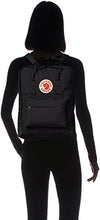 Carica l&#39;immagine nel visualizzatore di Gallery, Fjällräven Kånken, Zaini, Nero (Black), 16 L (38 x 27 x 13 cm)