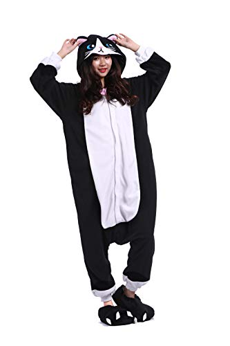 Costumi Animali Adulti Pigiama Unicorno M(Adatto ad altezza 155-175cm), Gatto - Ilgrandebazar