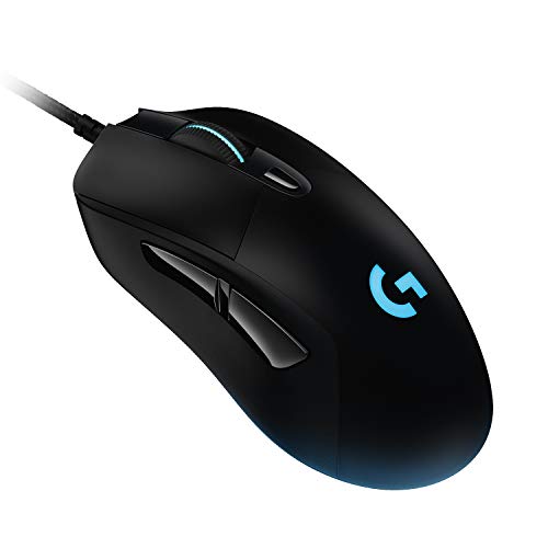 Logitech G403 HERO 16K, mouse gaming, LIGHTSYNC RGB, leggero 87 g + 10 g...