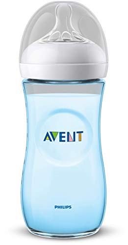 Philips SCF038/17 Avent Biberon Natural Anti-Colica, 330 ml, 330 Blu - Ilgrandebazar