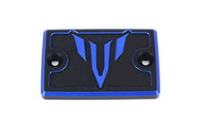 Carica l&#39;immagine nel visualizzatore di Gallery, Coperchio serbatoio per liquido dei freni ruota anteriore, in alluminio, Blau - Ilgrandebazar