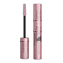 Carica l'immagine nel visualizzatore di Gallery, Maybelline New York Mascara Ciglia Sensazionali Sky High, Volumizzante e Allungante, Definisce, incurva e moltiplica, Nero, 7,2 ml
