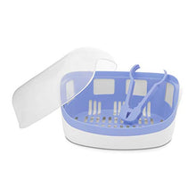 Carica l&#39;immagine nel visualizzatore di Gallery, Chicco 00065846500000 Sterilizzatore per microonde, 1200W, Bianco/Blu - Ilgrandebazar