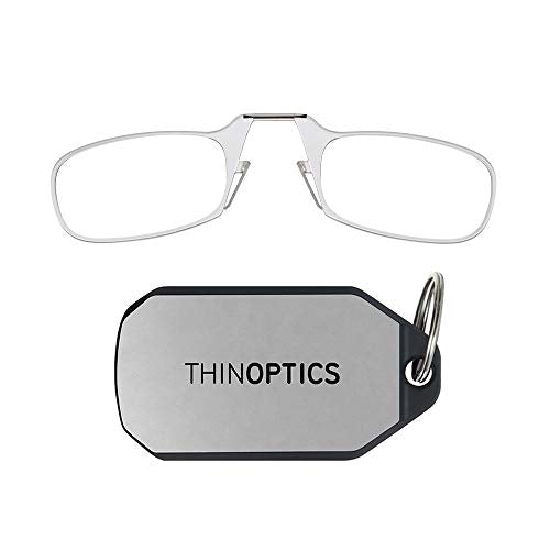 ThinOptics Gli occhiali da lettura con il 2.50 resistenza, Trasparente - Ilgrandebazar
