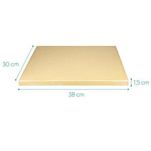 Carica l&#39;immagine nel visualizzatore di Gallery, Navaris Pietra refrattaria per Cottura Pizza XL- XL - Rettangolare - Ilgrandebazar