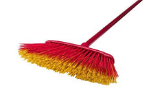 Carica l'immagine nel visualizzatore di Gallery, Vileda 2 in1 Garden, Scopa per Esterni, con Due Tipi, Giardino, per Fogliame, per Ciottoli, Fibre in Pet Riciclato, 17 x 37.5 x 5.5 cm, 386 g, Nero, Ciano, Magenta, Giallo
