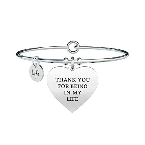 Cuore In my life Argento - Ilgrandebazar