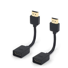 Carica l&#39;immagine nel visualizzatore di Gallery, VCE Prolunga Cavo HDMI corta alta velocità maschio femmina