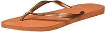 Carica l&#39;immagine nel visualizzatore di Gallery, Havaianas Slim 4000030, Infradito Donna 37/38 EU, Arancione Bronze Orange 7185