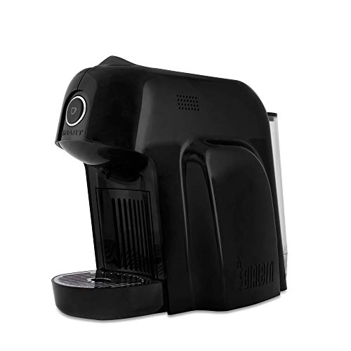 Bialetti Smart Macchina da caffè Espresso per Capsule in Alluminio, 1200 Nero - Ilgrandebazar