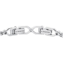 Carica l'immagine nel visualizzatore di Gallery, Swarovski Bracciale Emily Tennis, Cristallo Bianco, Rodiato, da Donna - Ilgrandebazar