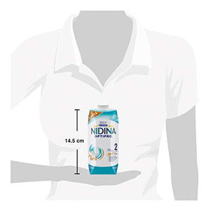 Nestlé Nidina OPTIPRO 2 HM;O da 6 Mesi Latte di Proseguimento Liquido; 12...