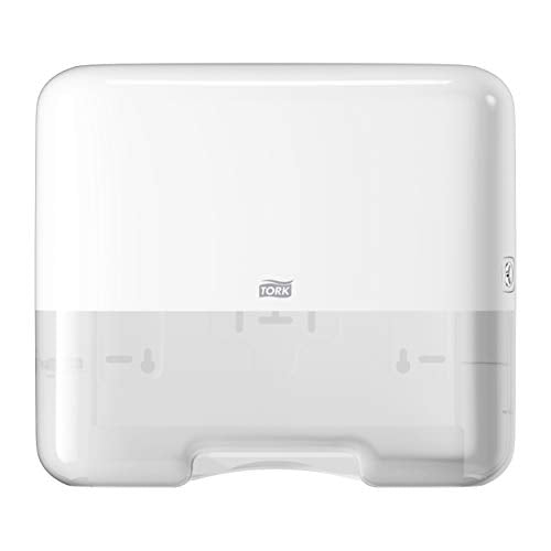 Tork 553100 Dispenser Asciugamani Piegati a V/C, Sistema H3, Elevation Mini - Ilgrandebazar