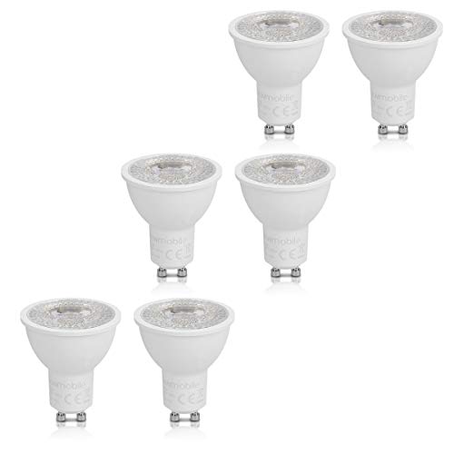 kwmobile 6x Lampadine LED GU10 7W - 525Lumen A+ luce - non dimmerabile - Ilgrandebazar