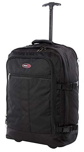 CABIN GO MAX 5520 Trolley Zaino bagaglio a mano/cabina da MX5520, Nero