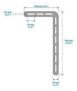 Meliconi 480514 BA Supporto per Sound Bar 1000, Nero - Ilgrandebazar